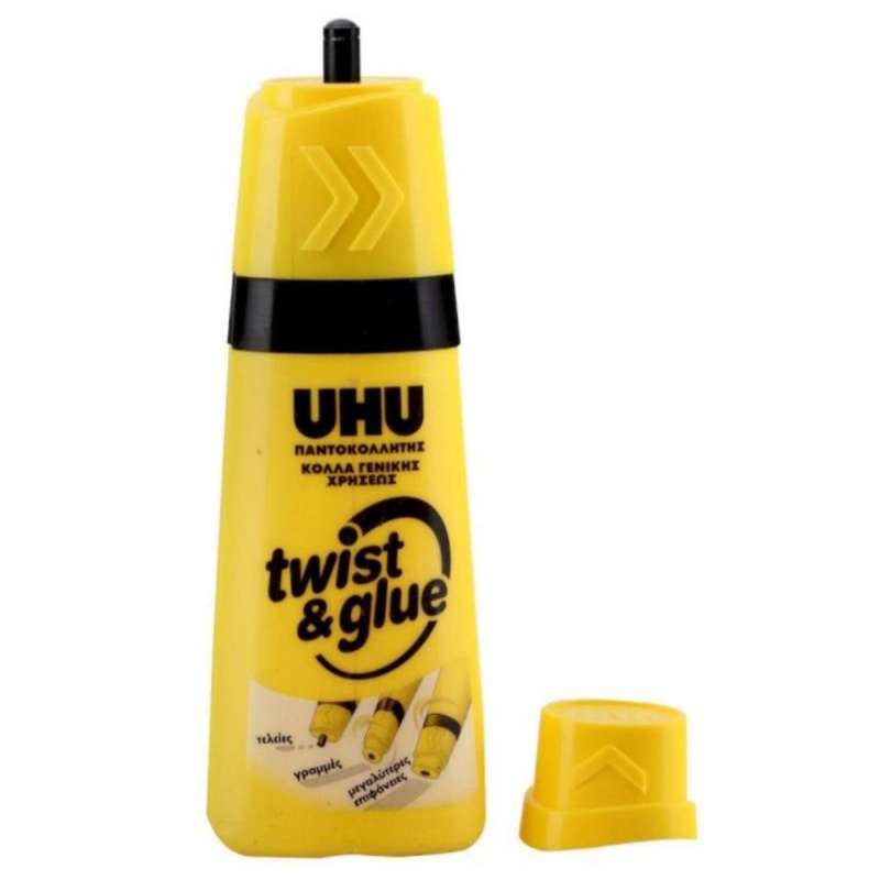 

Lem Cair Serbaguna 35 ml UHU 143605 All Purpose Twist & Glue 35 ml BOTOL