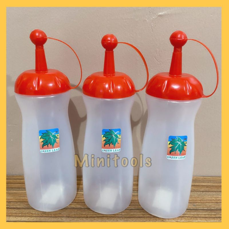 Green Leaf 1509 Botol Kecap Vitto 350ml / Botol Saos / Botol Minyak