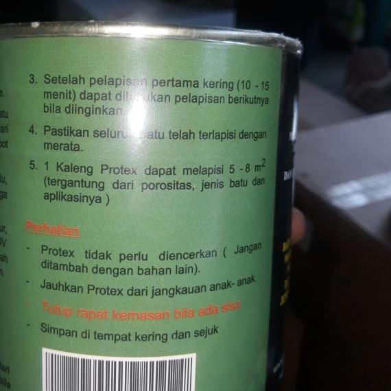 Coating batu alam Protex one clear doff