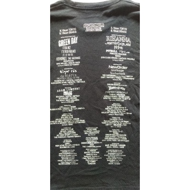 kaos second band vintage (Summer Sonic 2012)