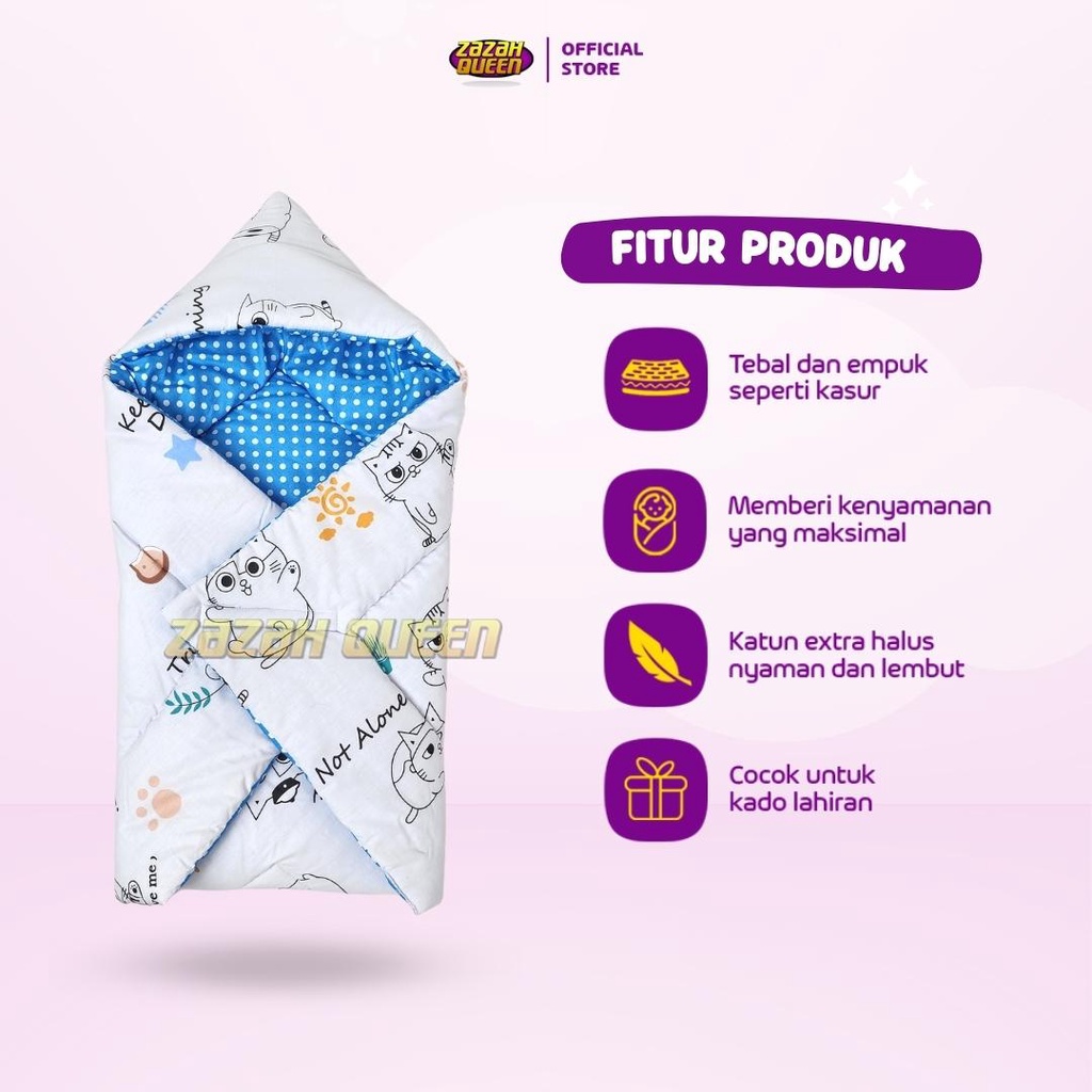 Selimut Topi Bayi Selimut Bayi Baby Blanket - COMPACT SERIES