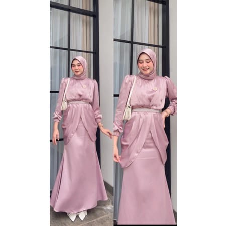 NEW- Havana Dress FREE BELT + BROS  BAJU DEWASA MURAH TERBARU 2022 / Gamis Kondangan / DRESS KONDANGAN / DRESS PESTA