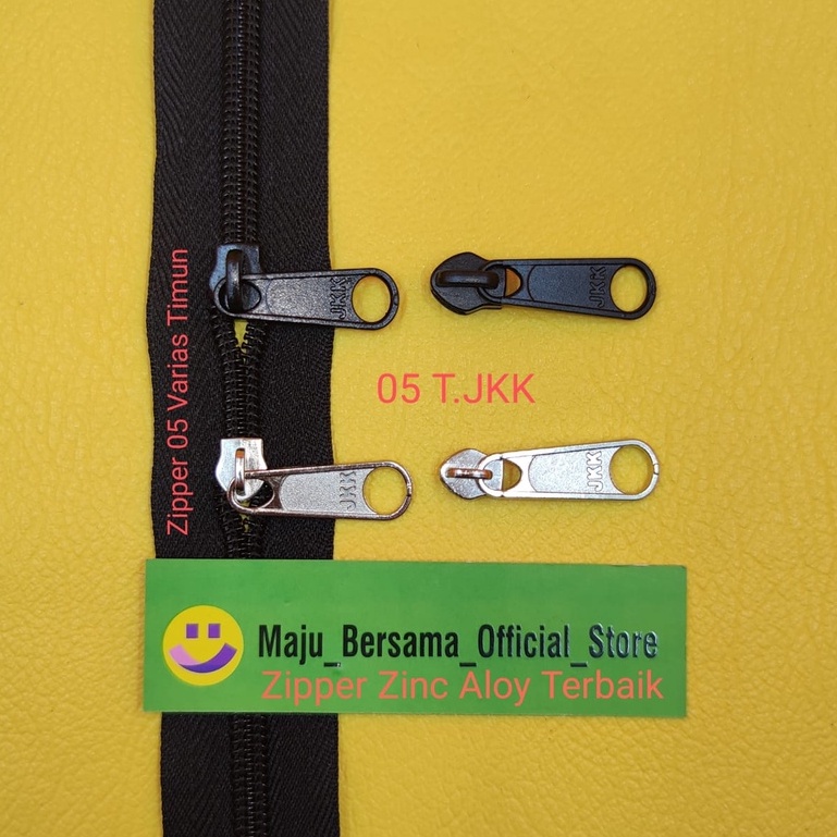 Zipper Zinc Aloy - Kp.Resleting 05 Variasi Timun ( Import &amp; Lokal ) SK1