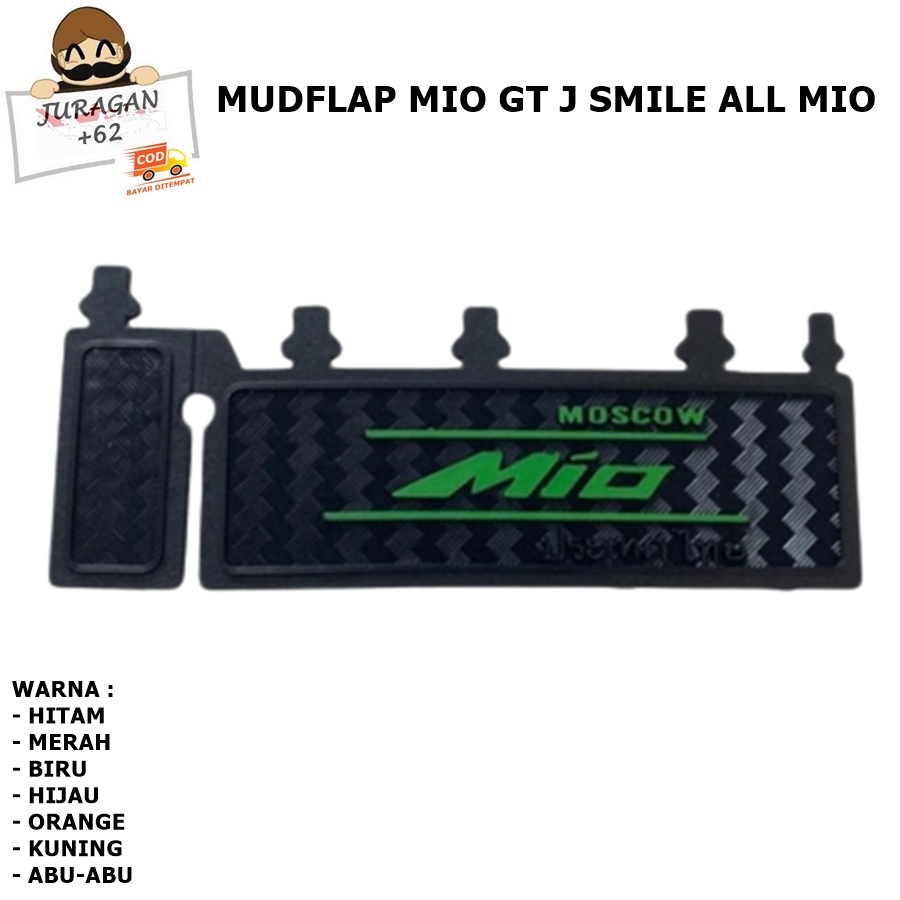 MUDFLAP MIO Z J GT SOUL M3 125 MUDLAP PENAHAN LUMPUR KARET PELINDUNG DINAMO SPAKBOR KOLONG