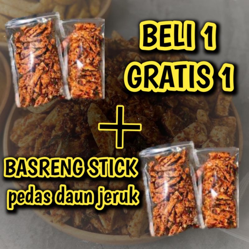 

BASRENG STICK, BELI 1 GRATIS 1 FRIENDLY PACK BASRENG STICK PEDAS DAUN JERUK