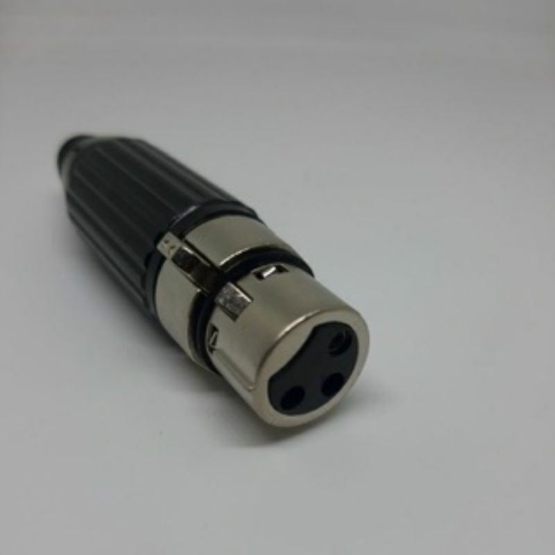 jack jek canon XLR HUPER female cewe original HUPER