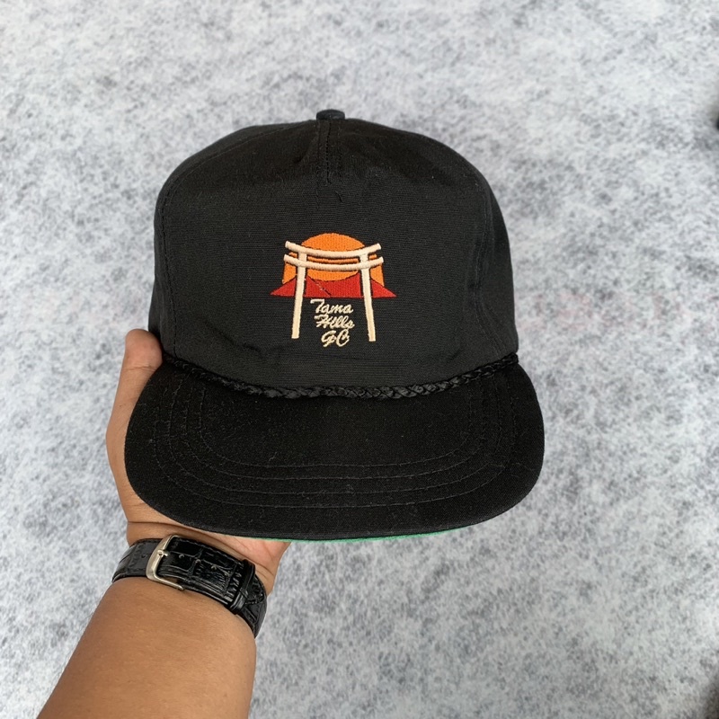 tama hills golfer by derby cap made in USA