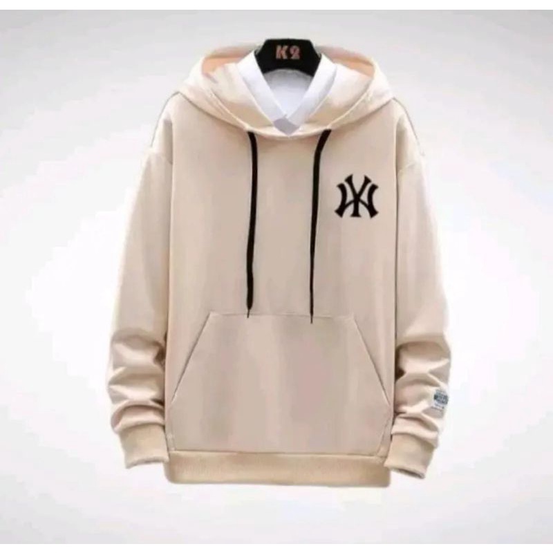 JAKET HOODIE LOGO NY BIGSIZE JUMBO PRIA WANITA SIZE XXL XXXL XXXXL XXXXXL REAL JUMBO