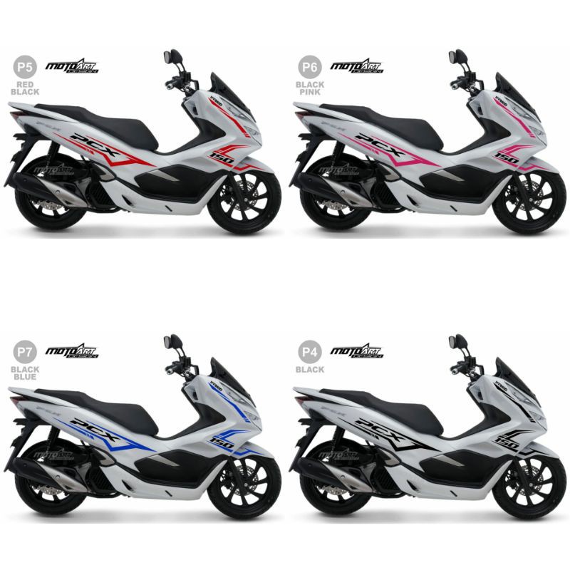cutting Sticker Honda Pcx Sporty 2020