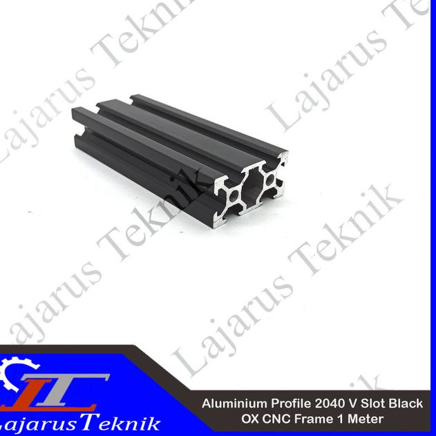 Aluminium Profile 2040 V Slot Black OX CNC Frame 1 Meter