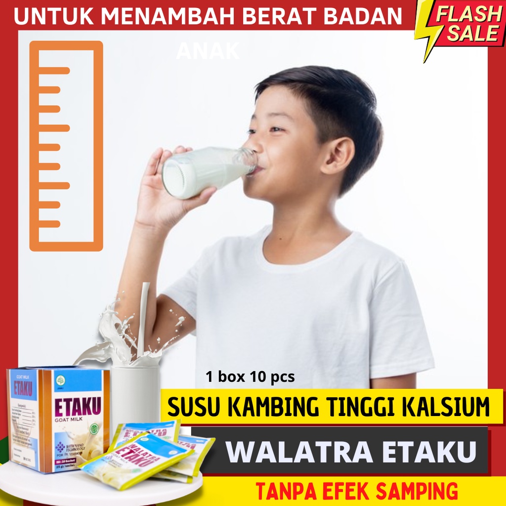 

Susu Kambing Asli untuk menambah berat badan & Tinggi badan anak Vitamin penambah berat badan anak usia 5,10,15 tahun, Tinggi Kalsium dan zat besi