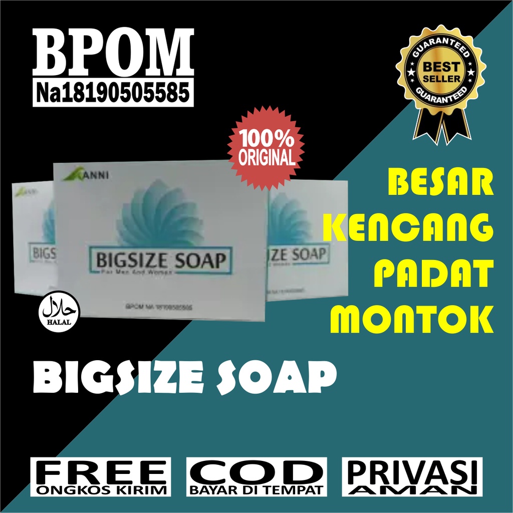 bigsize soap sabun pembesar pengencang payudara wanita insta care ori