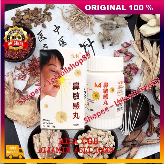 Ramuan Leluhur Cina XianJong  Gejala Sinusitis Bersin-Bersin, Hidung Mampet, Flu, Hidung Meler, Aler