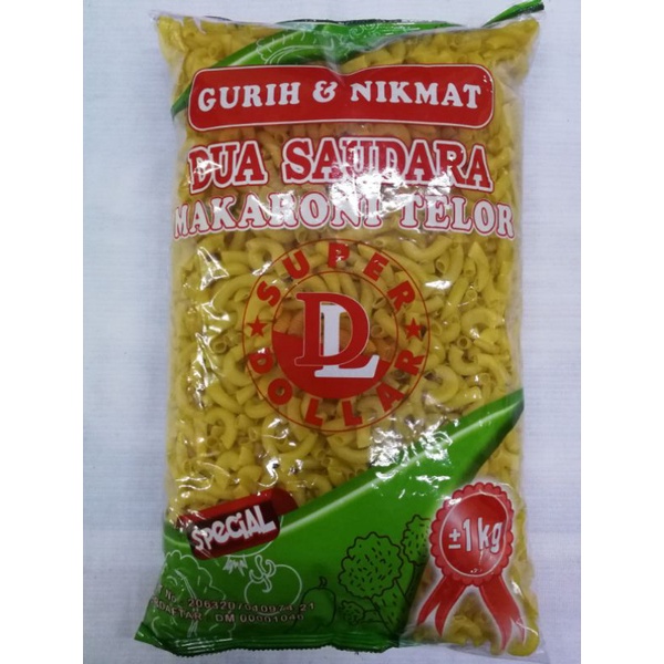 

Dua saudara makaroni telor 1kg