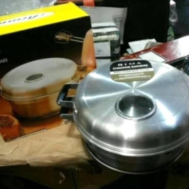 [MAREM] BAKING PAN BIMA 24 CM 6 TELUR TEBAL