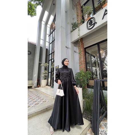 Kaleya Dress M- XXL SILK DRESS WANITA KONDANGAN BRIDESMAID / BAJU DEWASA MURAH TERBARU 2022 / Dress Pesta