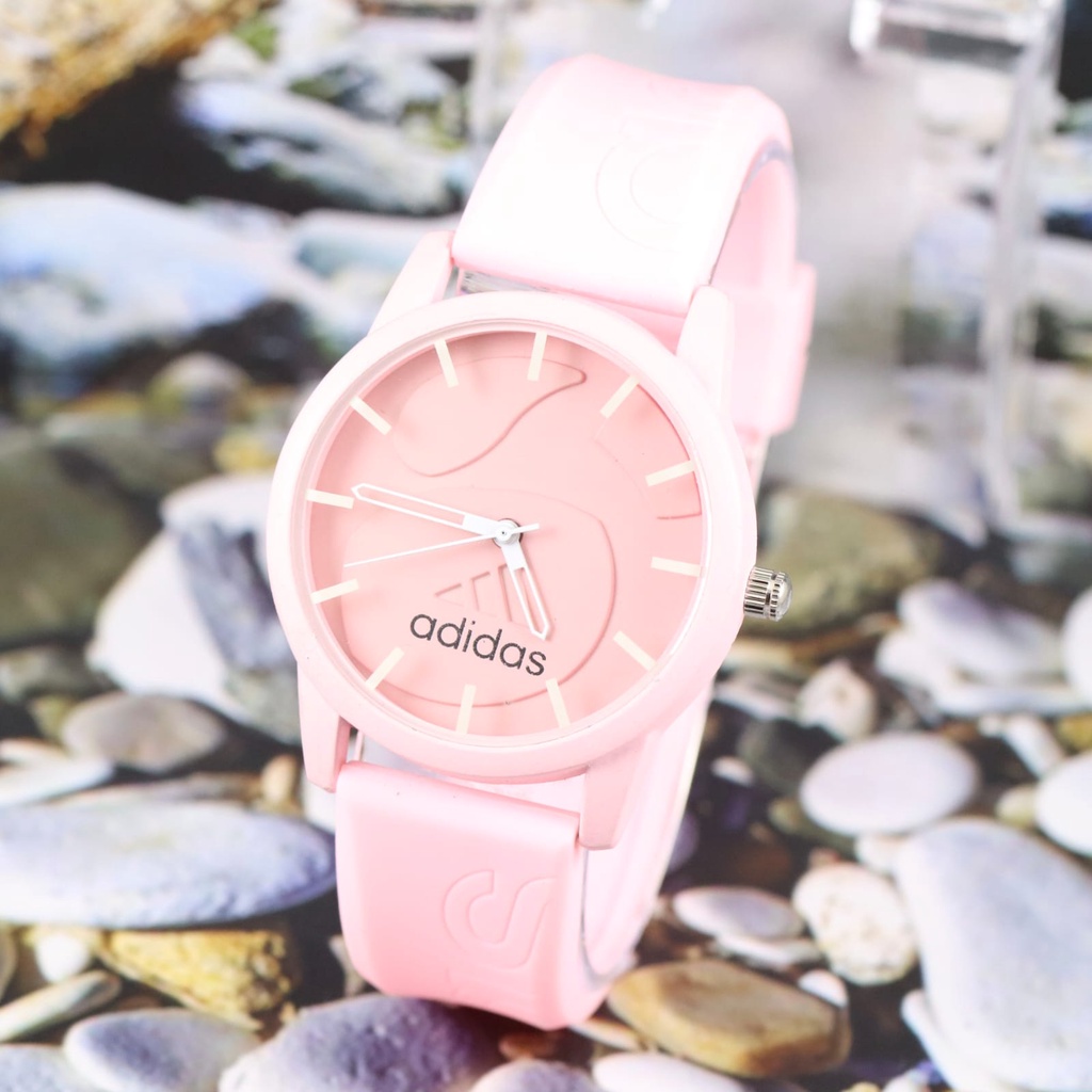 COD Jam Tangan Wanita Adidas RUBBER  Fahsion MURAH