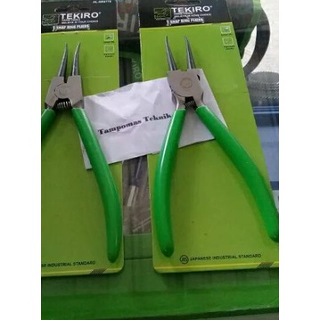 Tang Snap Ring Tekiro 2bh 7" Lurus Buka Tutup Tang Snapring