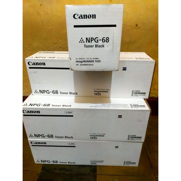 toner Canon npg -68 black original ir1435dan 1425if