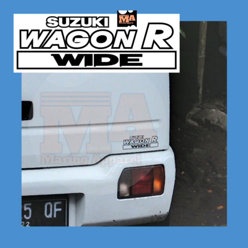 Cutting Stiker karimun wagon r wide jdm