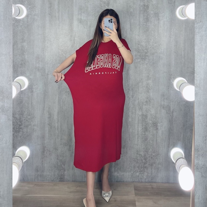 Dress Los Maxi | Dress maxi slit samping