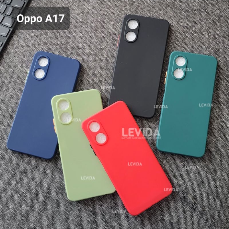 Oppo A17 / Oppo A17K Babycase Makaron Full Color Softcase Oppo A17 Oppo A17K