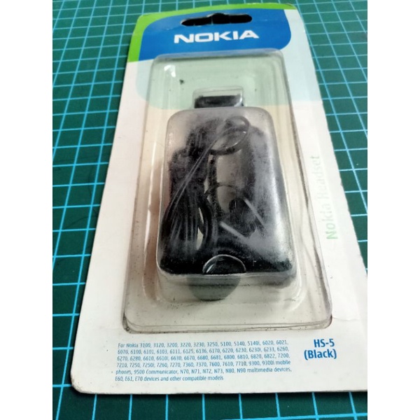 headset Nokia HS5 original Nokia 6610 N73 N70 7610 9300 9500