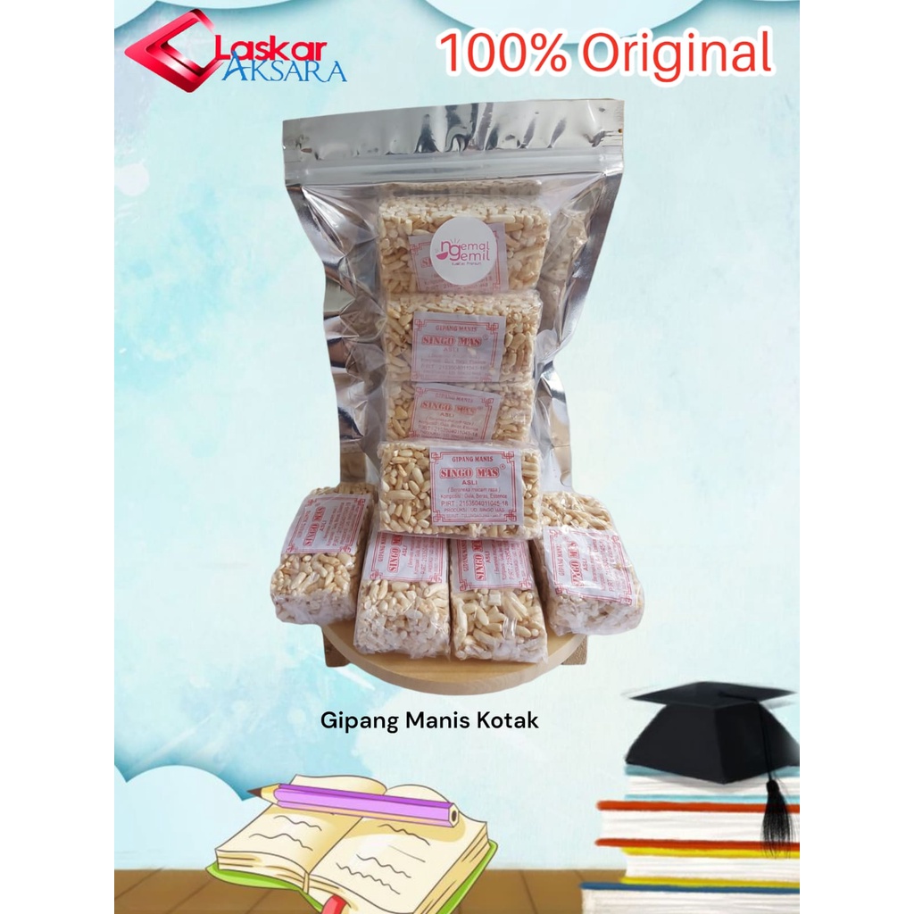 

Gipang Manis Teng Teng Beras Original Kotak / Premium