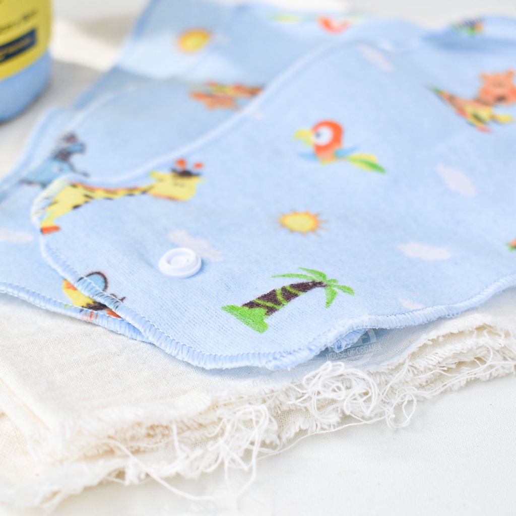 Kindkain Reusable Toilet Wipes / Tisu Toilet Pakai Ulang (10 x 18 cm)