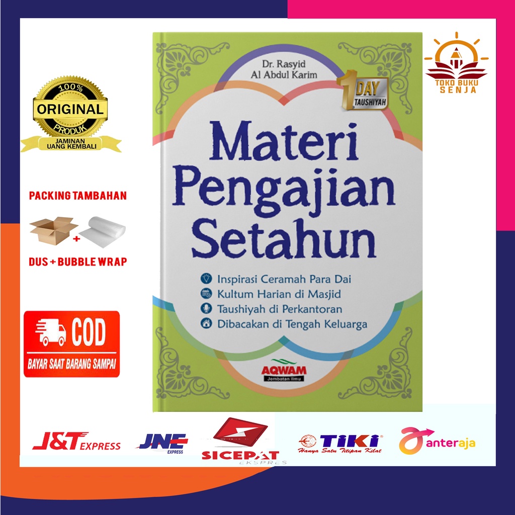 Kitab Materi Pengajian Setahun - Penerbit Aqwam