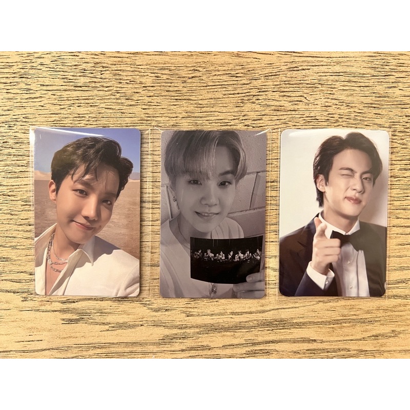 BTS Proof J-hope/Hobi Weverse POB SUGA/Yoongi Standard Jin The Fact Photocard