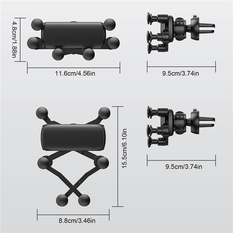 Stand Holder Hp Universal Flexible Tahan Lama Untuk Mobil