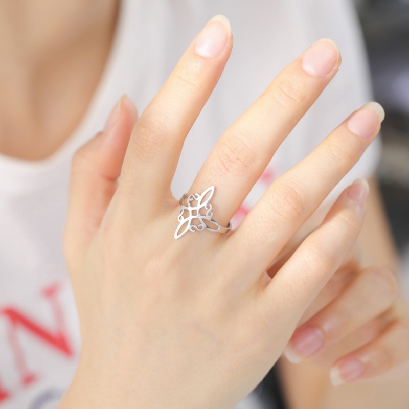 SIY Adjustable Open Finger Rings Witches Knot Rings Jewelry Birthday for Women