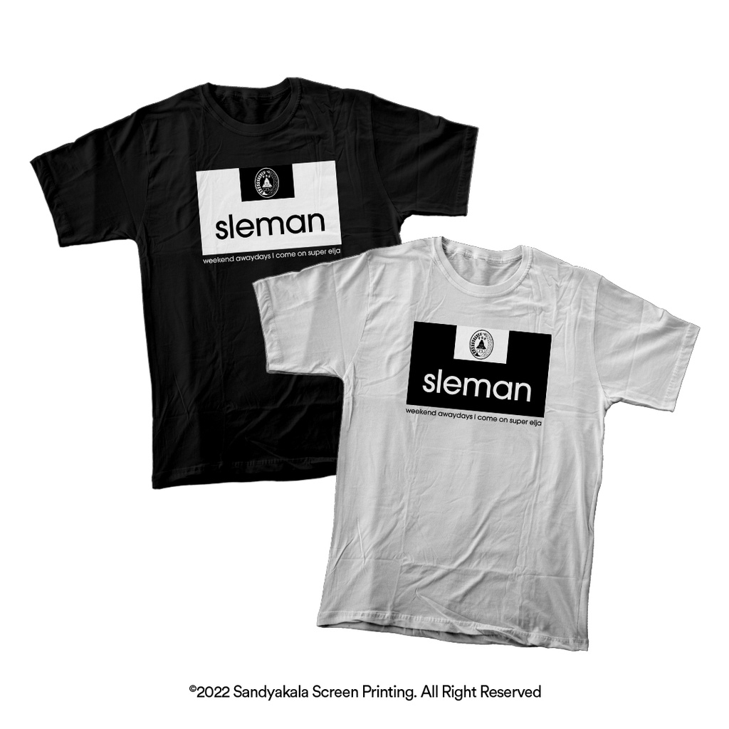 KAOS SUPPORTER PSS SLEMAN KAOS WEEKEND AWAYDAYS KAOS SUPPORTER HITAM