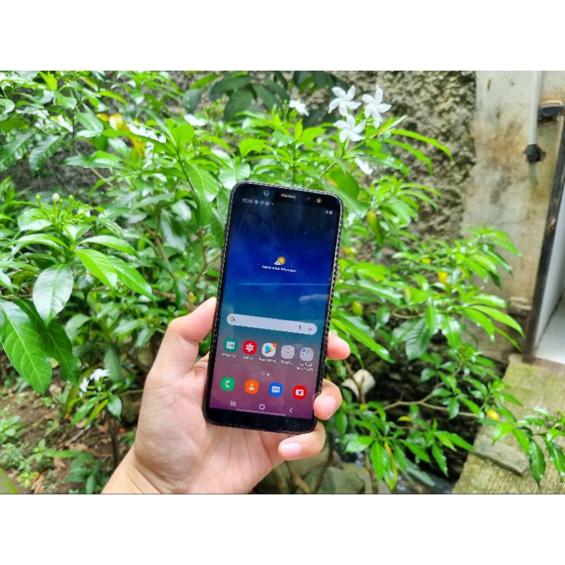 samsung a6 black ram 3/32gb termurah