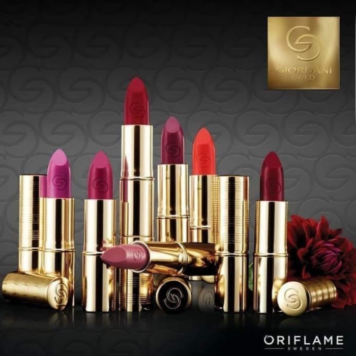 Ready Giordani Gold Iconic Matte Lipstick SPF 15 - Lipstik Matte - Sepia Flame Oriflame + Bonus SS.M