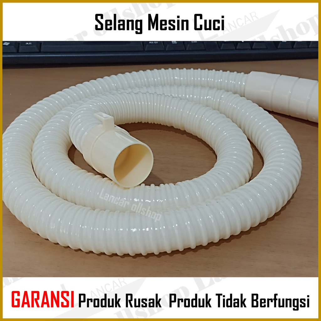 Selang Slang Pembuangan Air Mesin Cuci / Selang Pembungan Air Mesin Cuci Selang Elastis Flexible Mesin Cuci Termurah