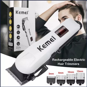 Hair Clipper Kemei KM-809A Original Alat Mesin Cukur Rambut/alat potong rambut Perawatan Pria Groomi