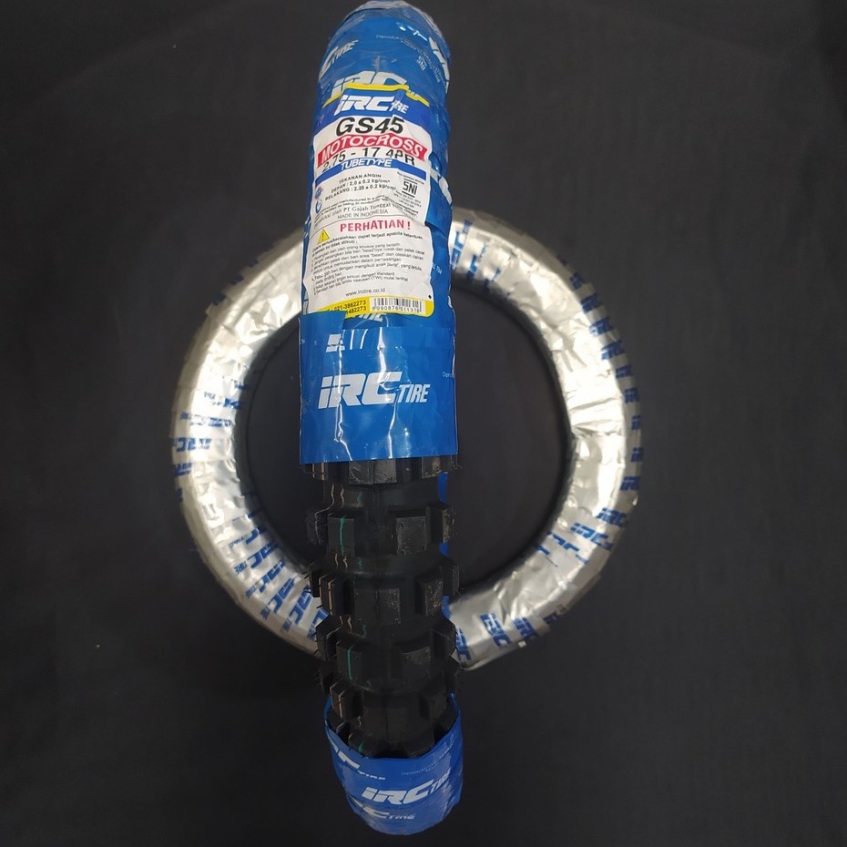 Yukk Ban IRC Ban Luar Trail GS45 GS 45 250-17 275-17 275-18 300-18 Tubetype IRC GS-45