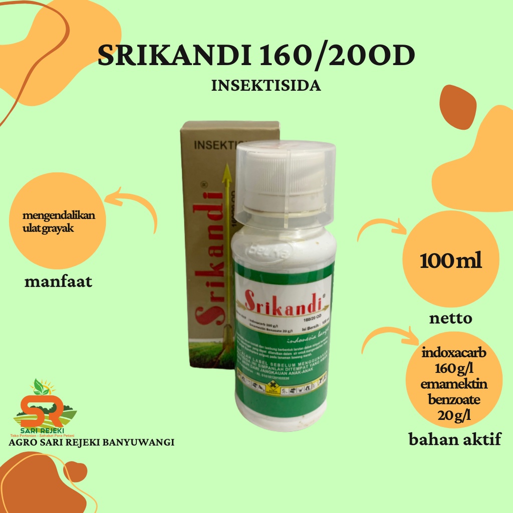 SRIKANDI 160/20OD 100ML INSEKTISIDA