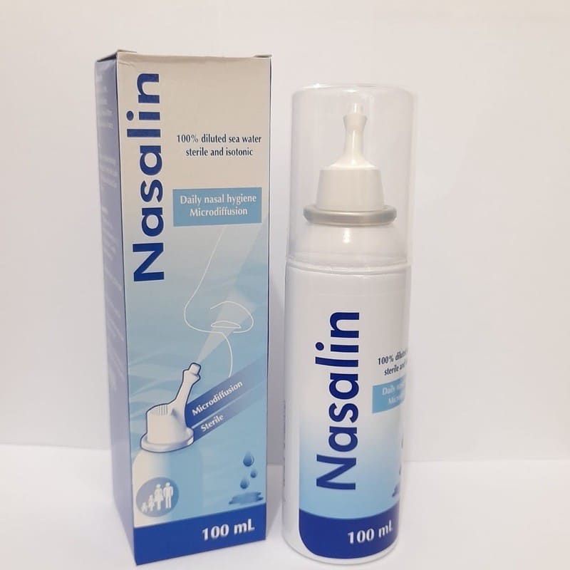 Nasalin Spray Jumbo 100ML Cuci Hidung Anak Dewasa