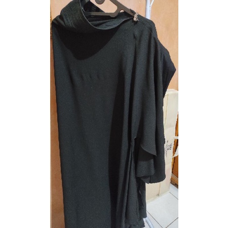 (Preloved) Khimar Soft ped by Langit Biru Corp FREE PIN DAGU