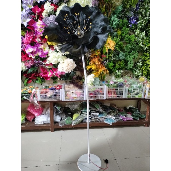Standing Lampu Hias/Giant Flower/Kelopak Bunga Organsa/Lampu Hias/Dekorasi