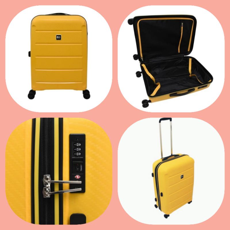 KOPER LUGGO ZIGMA SIZE 24 INCH TSA LOCK