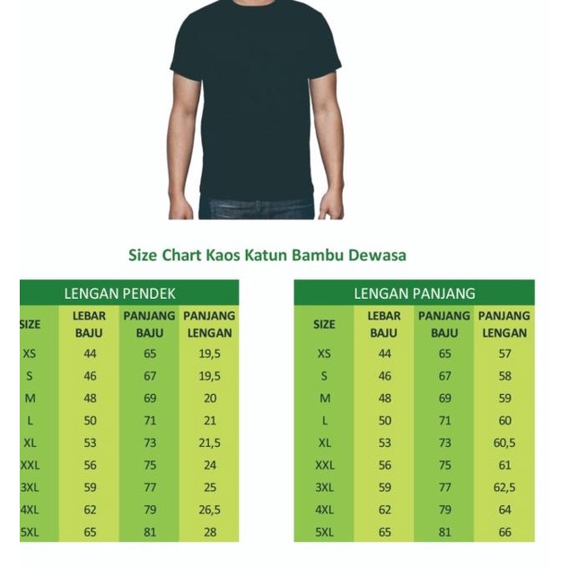 Kaos Polos Katun Bambu V Neck XXL (Cotton Bamboo Tshirt) - Hitam