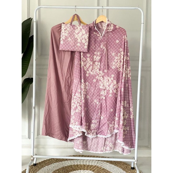 MUKENA RAYON 2IN1 MOTIF ARUNA JUMBO