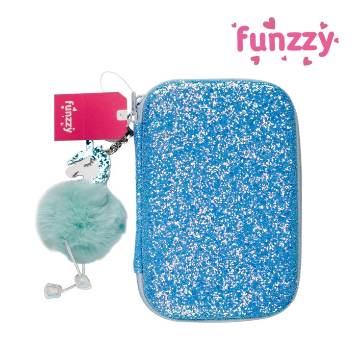 

Tepak Funzzy Hardtop Glitter Pencil Case Big