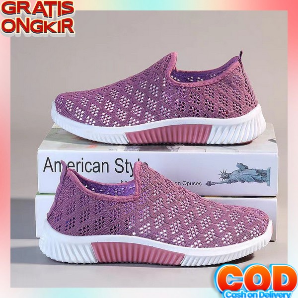 Sepatu Sneakers Wanita Senekers Cewek Kekinian Spatu Import Putih Polos Kanvas Srs Wanita Import Sne