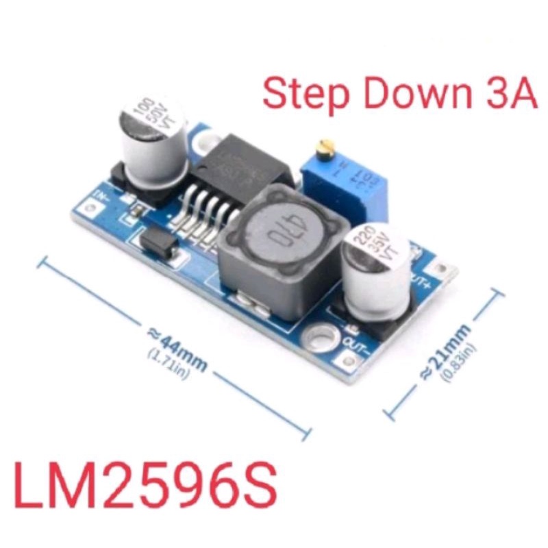 LM2596 LM2596S DC-DC 3-40V ADJUSTABLE STEP DOWN POWER SUPPLY 3A