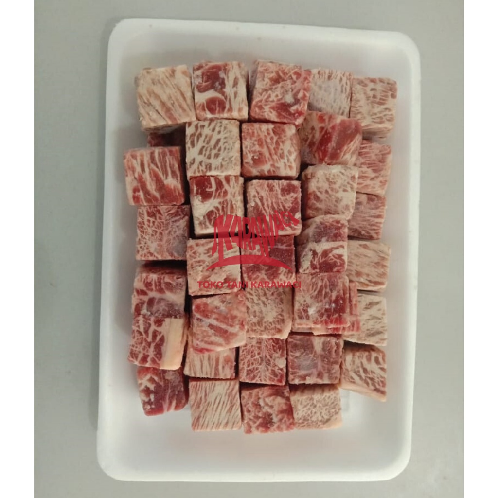 Saikoro Beef Wagyu Cube @1kg - PREMIUM